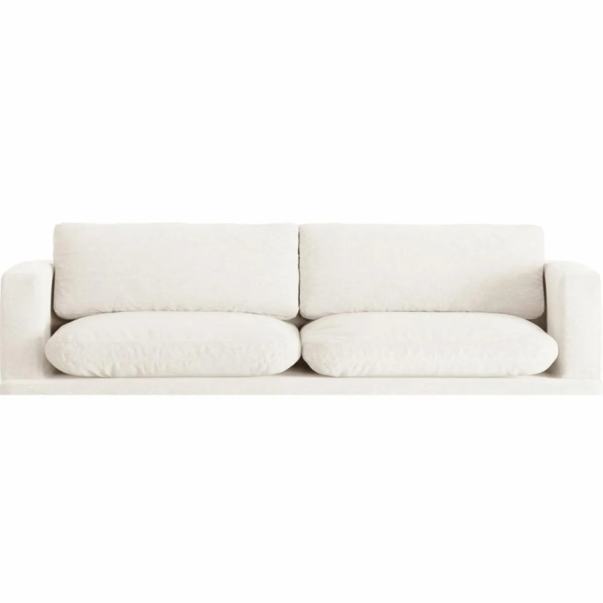 Canapé Daphne 4 Places Ivoire - 240x105x86 cm-Mazzini Sofas Outlet