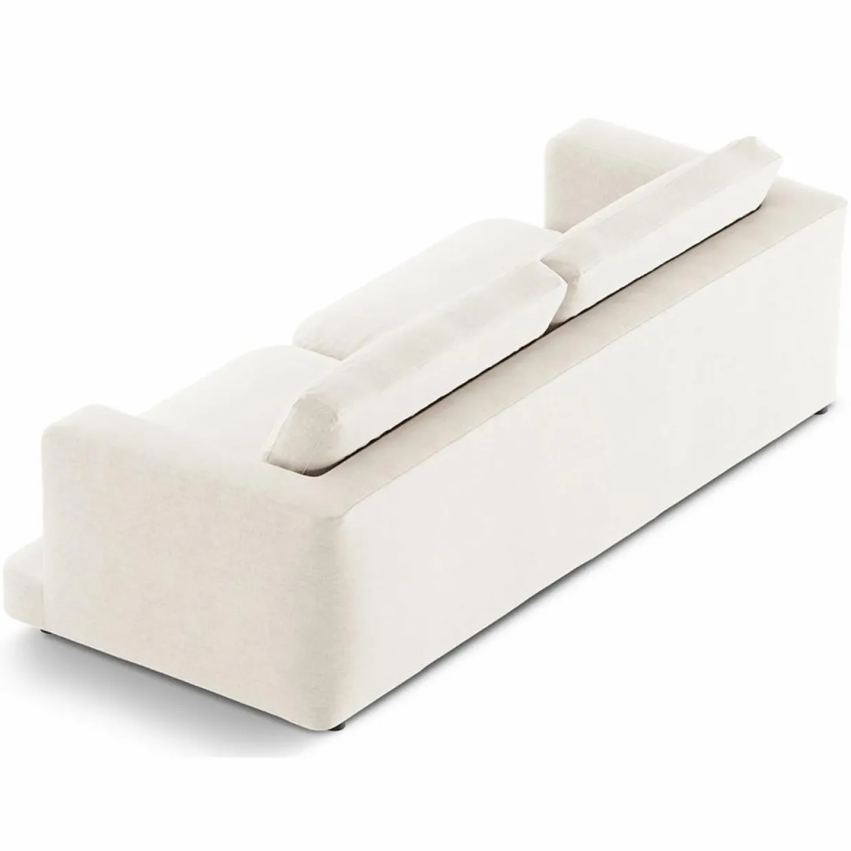 Canapé Daphne 4 Places Ivoire - 240x105x86 cm-Mazzini Sofas Outlet