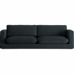 Canapé Daphne 4 Places Noir - 240x105x86 cm-Mazzini Sofas Clearance