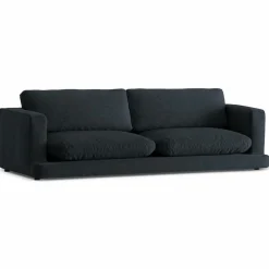 Canapé Daphne 4 Places Noir - 240x105x86 cm-Mazzini Sofas Clearance