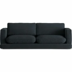 Canapé Daphne 3 Places Noir - 210x105x86 cm-Mazzini Sofas Sale