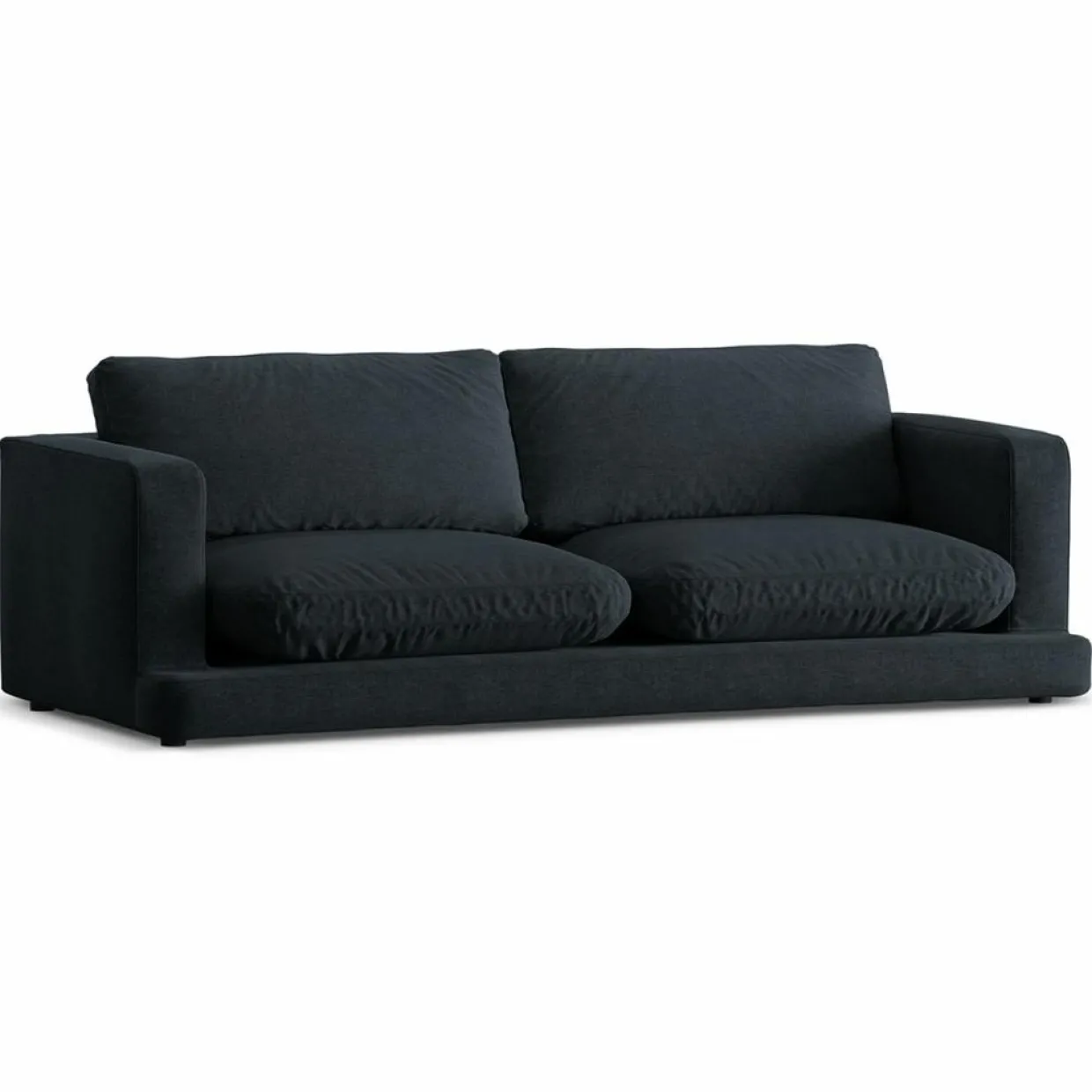 Canapé Daphne 3 Places Noir - 210x105x86 cm-Mazzini Sofas Sale