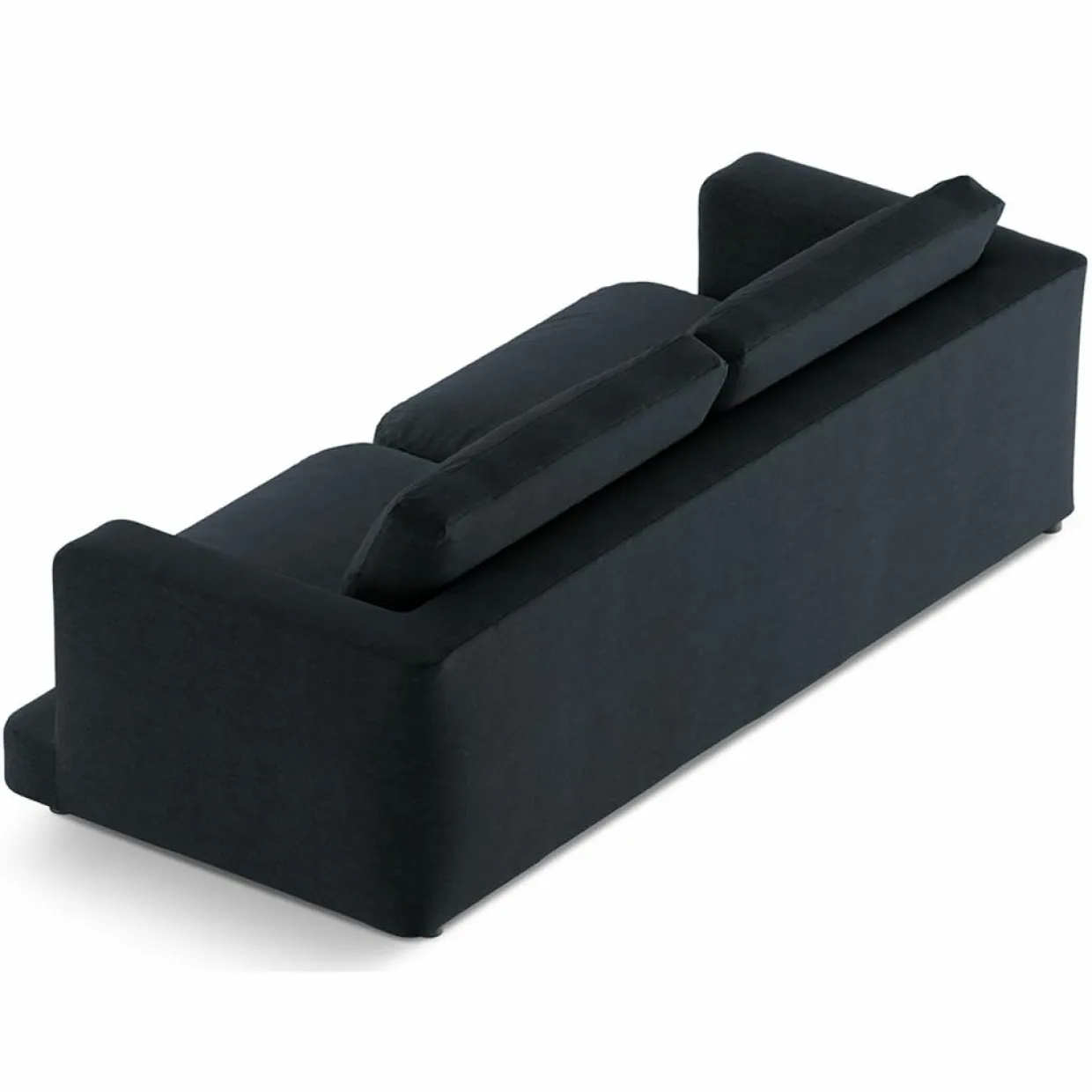 Canapé Daphne 3 Places Noir - 210x105x86 cm-Mazzini Sofas Sale