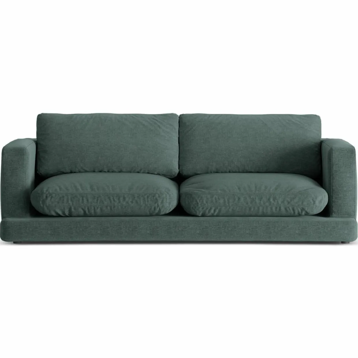 Canapé Daphne 3 Places Vert mousse - 210x105x86 cm-Mazzini Sofas New