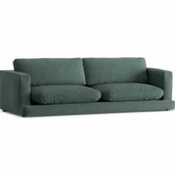 Canapé Daphne 4 Places Vert mousse - 240x105x86 cm-Mazzini Sofas New