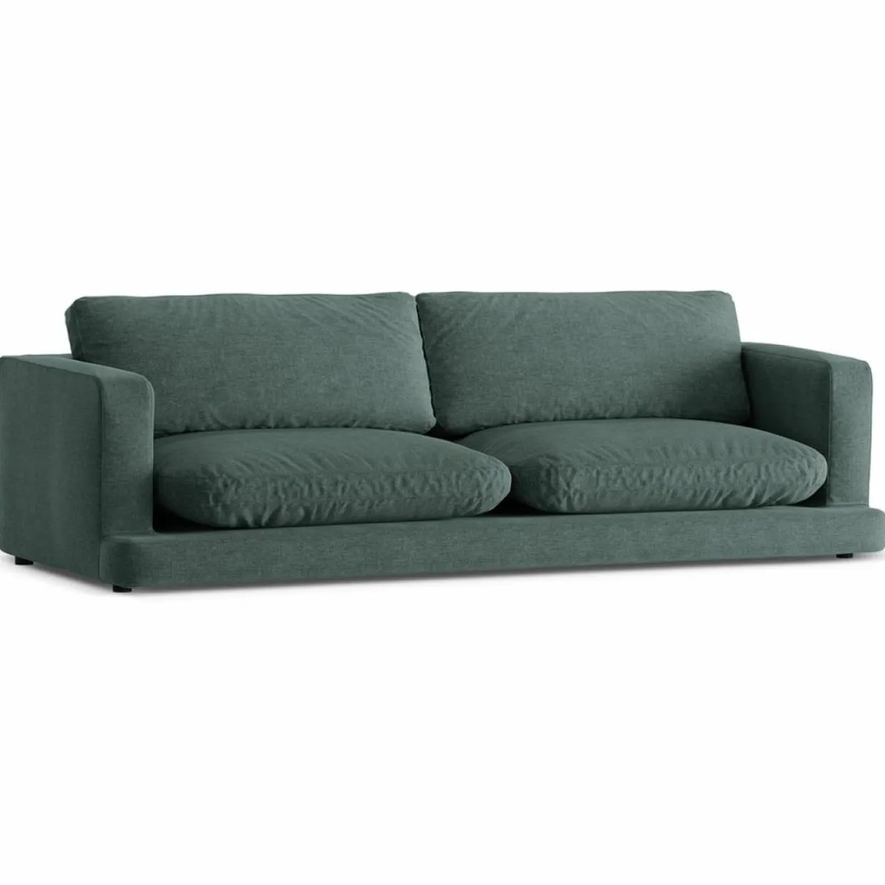 Canapé Daphne 4 Places Vert mousse - 240x105x86 cm-Mazzini Sofas New