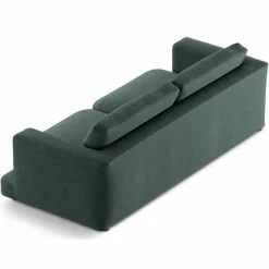 Canapé Daphne 4 Places Vert mousse - 240x105x86 cm-Mazzini Sofas New