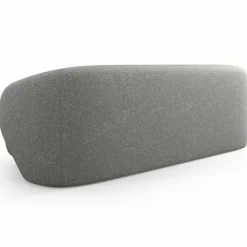 Mazzini Sofas Canapés^Canapé Linden 3 Chenille Places gris foncé - 204x102x72 cm