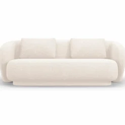 Mazzini Sofas Canapés^Canapé Linden Chenille 2 Places beige clair - 169x102x72 cm
