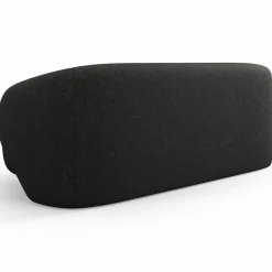 Canapé Linden Chenille 2 Places noir - 169x102x72 cm-Mazzini Sofas Online