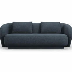 Mazzini Sofas Canapés^Canapé Linden Chenille 2 Places bleu - 169x102x72 cm