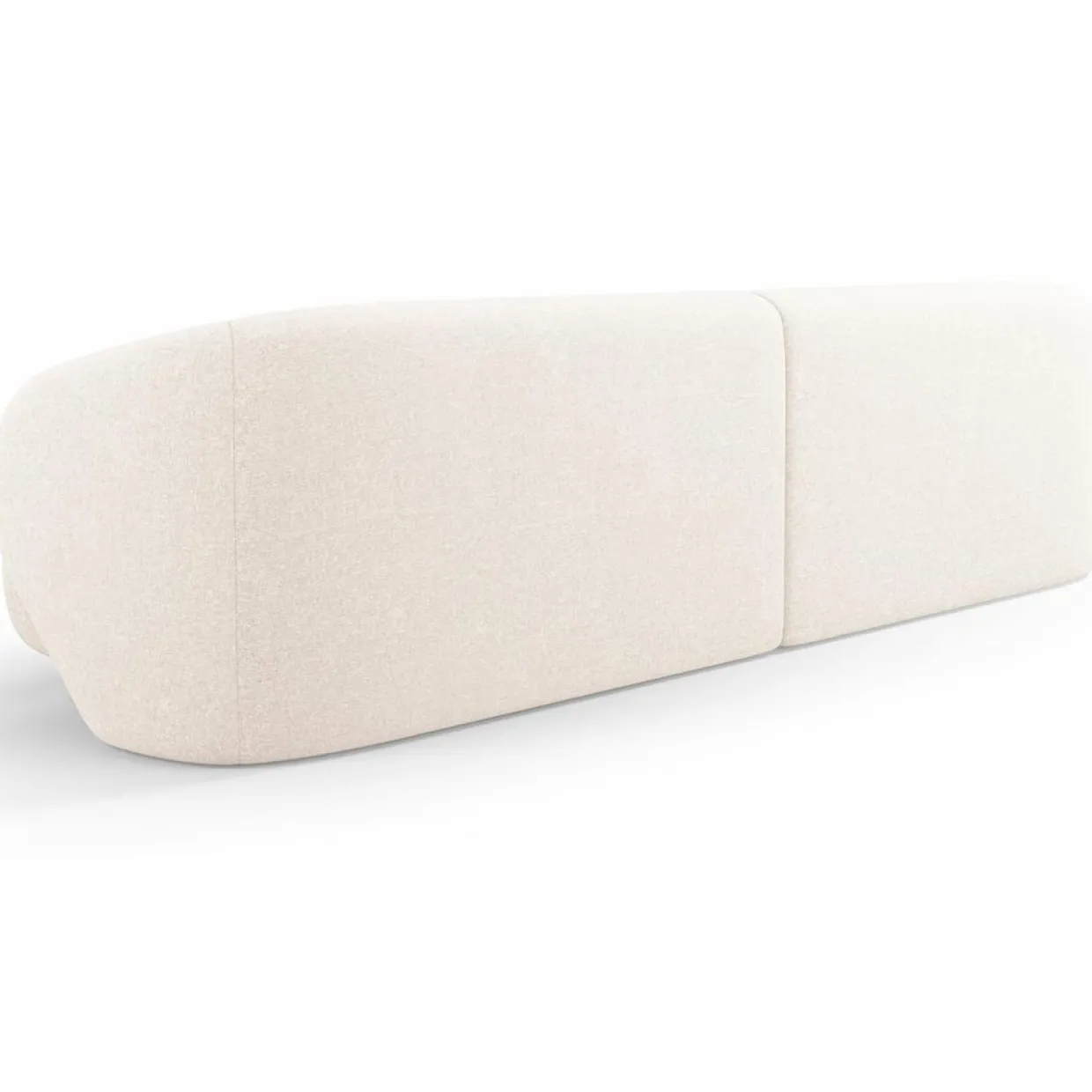 Mazzini Sofas Canapés^Canapé Linden Chenille 4 Places beige clair - 304x102x72 cm