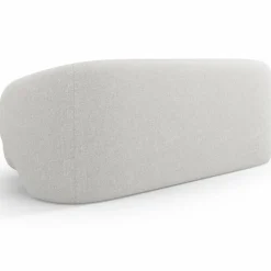 Canapé Linden Chenille 2 Places argenté chiné - 169x102x72 cm-Mazzini Sofas Clearance