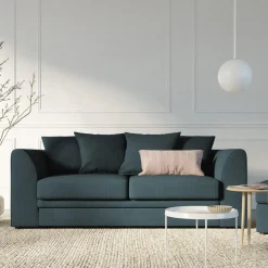 Canapé Quince 3 Places bleu - 182x92x80 cm-Mazzini Sofas New