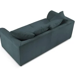 Canapé Quince 3 Places bleu - 182x92x80 cm-Mazzini Sofas New