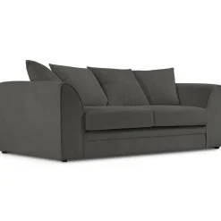 Canapé Quince 3 Places gris foncé - 182x92x80 cm-Mazzini Sofas Best