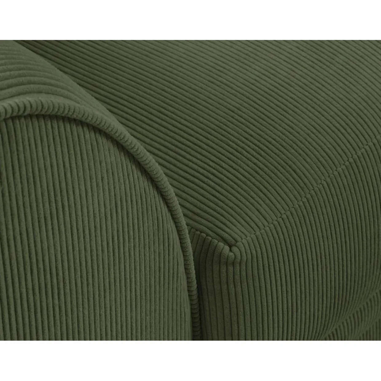 Canapé Quince Velours côtelé 2 Places vert - 150x92x80 cm-Mazzini Sofas Sale