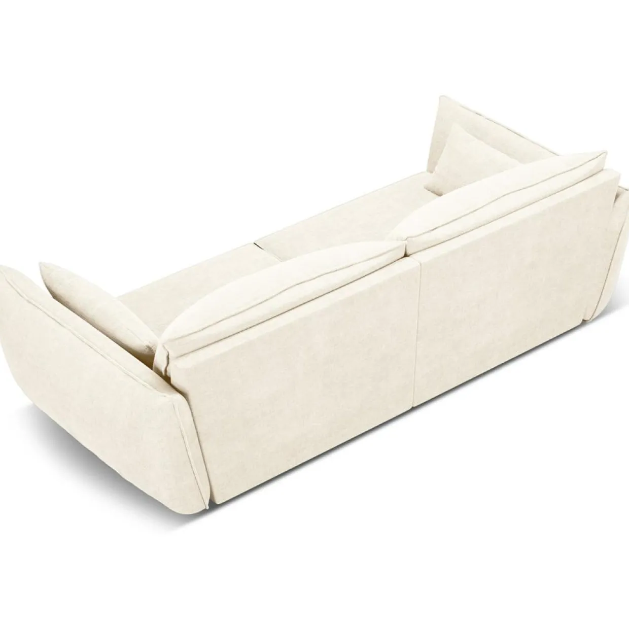 Canapé Vanda 3 Places beige clair - 208x100x85 cm-Mazzini Sofas Hot