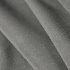Canapé Velours Aster 3 Places gris clair - 214x102x75 cm-Mazzini Sofas