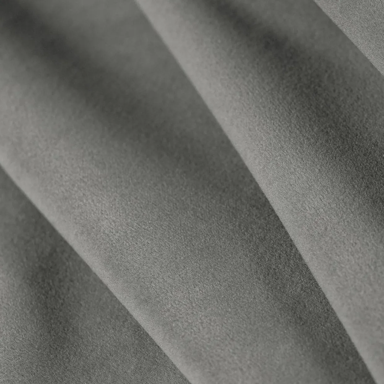 Canapé Velours Aster 3 Places gris clair - 214x102x75 cm-Mazzini Sofas