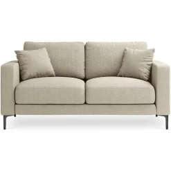 Canapé Venus 2 Places beige - 158x92x90 cm-Mazzini Sofas