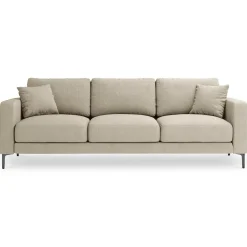 Mazzini Sofas Canapés^Canapé Venus 3 Places beige - 220x92x90 cm