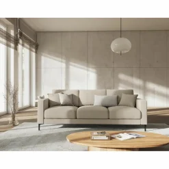 Mazzini Sofas Canapés^Canapé Venus 3 Places beige - 220x92x90 cm