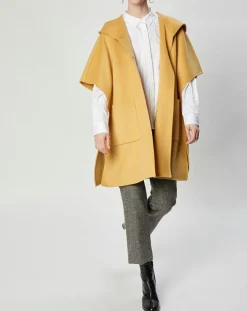 Cape 100% Laine Lea ocre-Lou Andrea Online