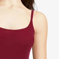 Femme Chantelle Lingerie, Nuit^Caraco Softstretch grenat bordeaux