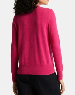 Femme Galeries Lafayette Gilets Et Cardigans^Cardigan 100% Cachemire Zacao col rond rose