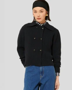 Femme Tara Jarmon Gilets Et Cardigans^Cardigan 100% Laine Goldie nuit