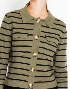 Femme Assuili Gilets Et Cardigans^Cardigan Audrey kaki