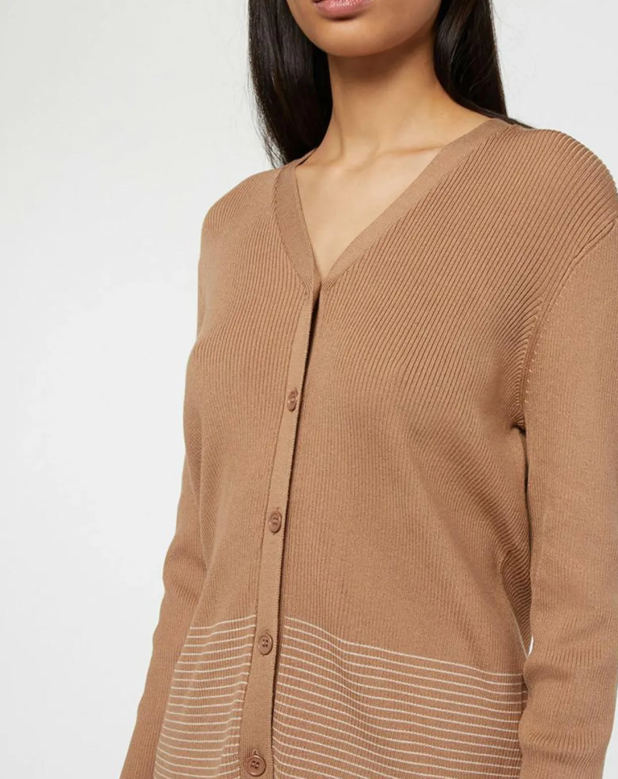 Femme Jodhpur Gilets Et Cardigans^Cardigan Bela beige foncé