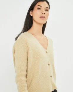 Femme Lauren Vidal Gilets Et Cardigans^Cardigan Elsa avoine