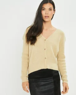 Femme Lauren Vidal Gilets Et Cardigans^Cardigan Elsa avoine
