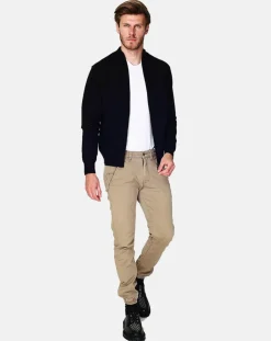 Cardigan en Cachemire mélangé Corentin noir-C&Jo Sale