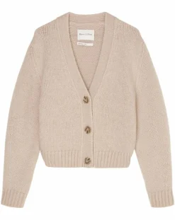 Cardigan en Laine mélangée beige-Marc O'Polo Hot