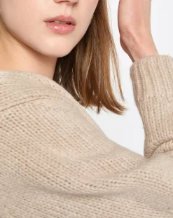 Cardigan en Laine mélangée beige-Marc O'Polo Hot