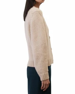 Cardigan en Laine mélangée beige-Marc O'Polo Hot