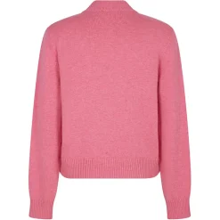 Cardigan en Laine mélangée Nuage rose-Manoush Sale