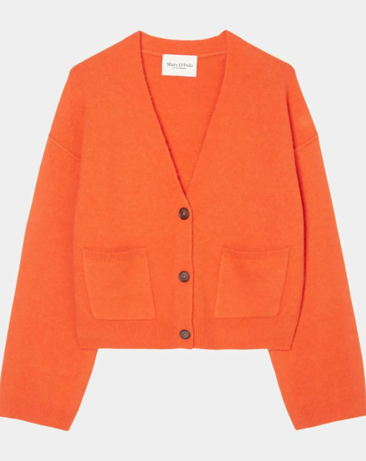 Cardigan en Laine mélangée orange-Marc O'Polo New