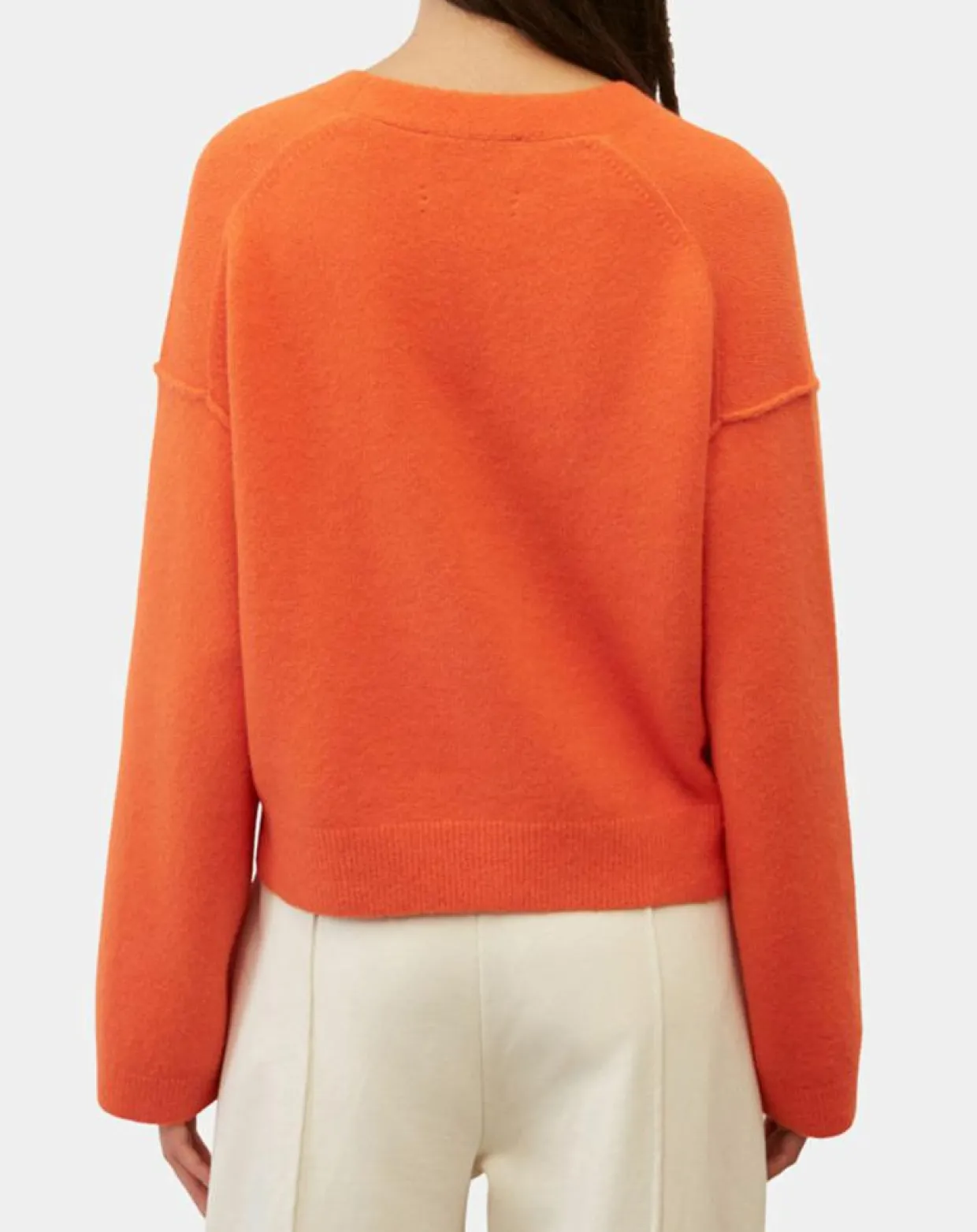 Cardigan en Laine mélangée orange-Marc O'Polo New