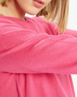 Femme Galeries Lafayette Gilets Et Cardigans^Cardigan en Maille fine Fanny rose
