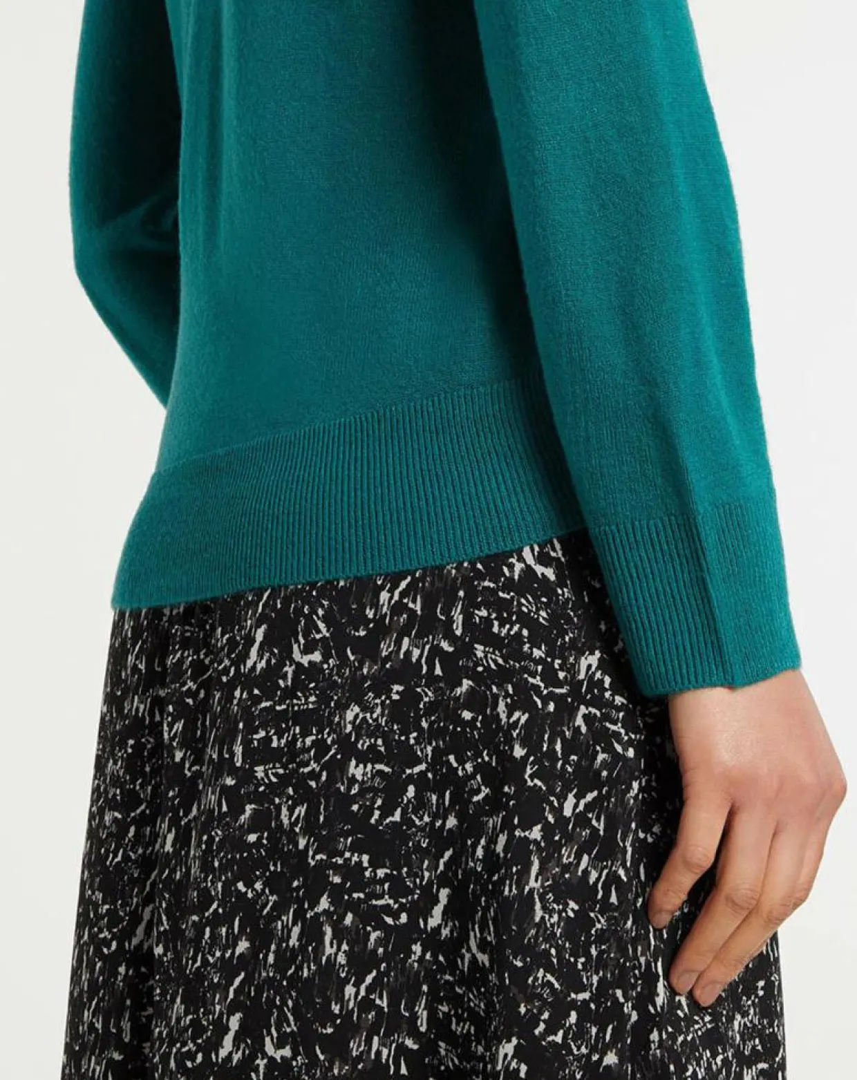 Cardigan en Maille fine Fanny vert foncé-Galeries Lafayette Outlet