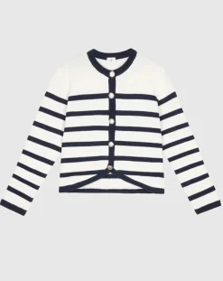 Cardigan Labiba ecru-An'ge New