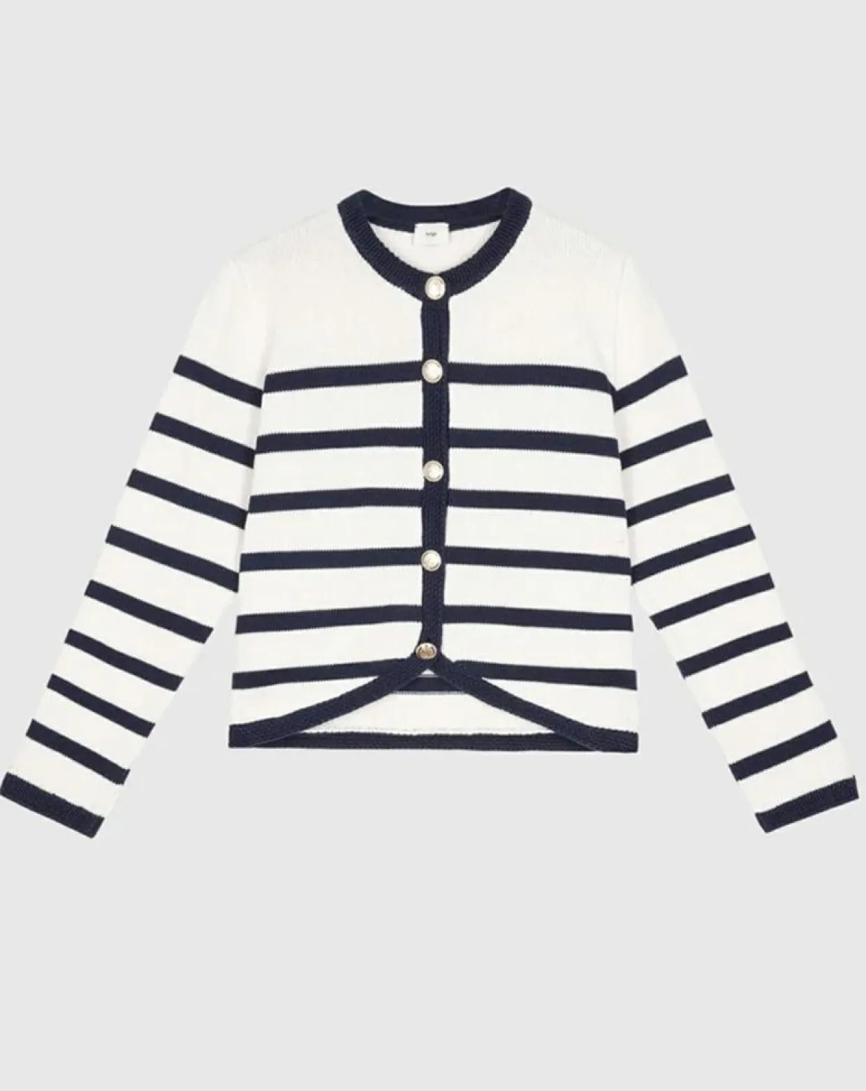 Cardigan Labiba ecru-An'ge New
