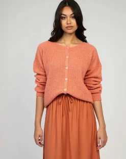 Cardigan Laramim rose-An'ge