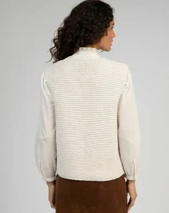Cardigan Legringa écru-An'ge Hot