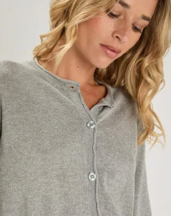 Femme An'ge Gilets Et Cardigans^Cardigan Letitou gris