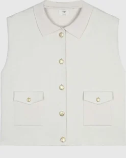 Femme An'ge Gilets Et Cardigans^Cardigan Levamaya ecru